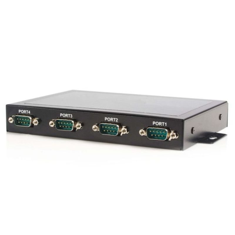 Startech 4 Port USB To Serial Adapter Hub - With COM Retention Uk - Ebuyer