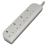 Belkin E-Series 4 Way Surge Strip - 3M Cable