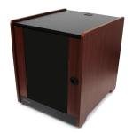 StarTech.com AV Rack Cabinet Enclosure - 12U - 21in Depth - Wood Finish