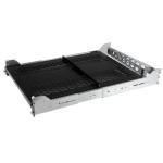 Startech.com 2u Vented Sliding Rack Shelf With Cable Management Arm And Adjustable Mounting Depth - 125lbs / 56.7kg
