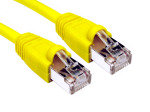 Cables Direct - Patch cable - RJ-45 (M) - RJ-45 (M) - 3 m - STP - ( CAT 6 ) - snagless booted - yellow