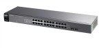 Zyxel GS1100-24 24 port Gigabit Unmanaged Switch, 2x SFP, Rackmount