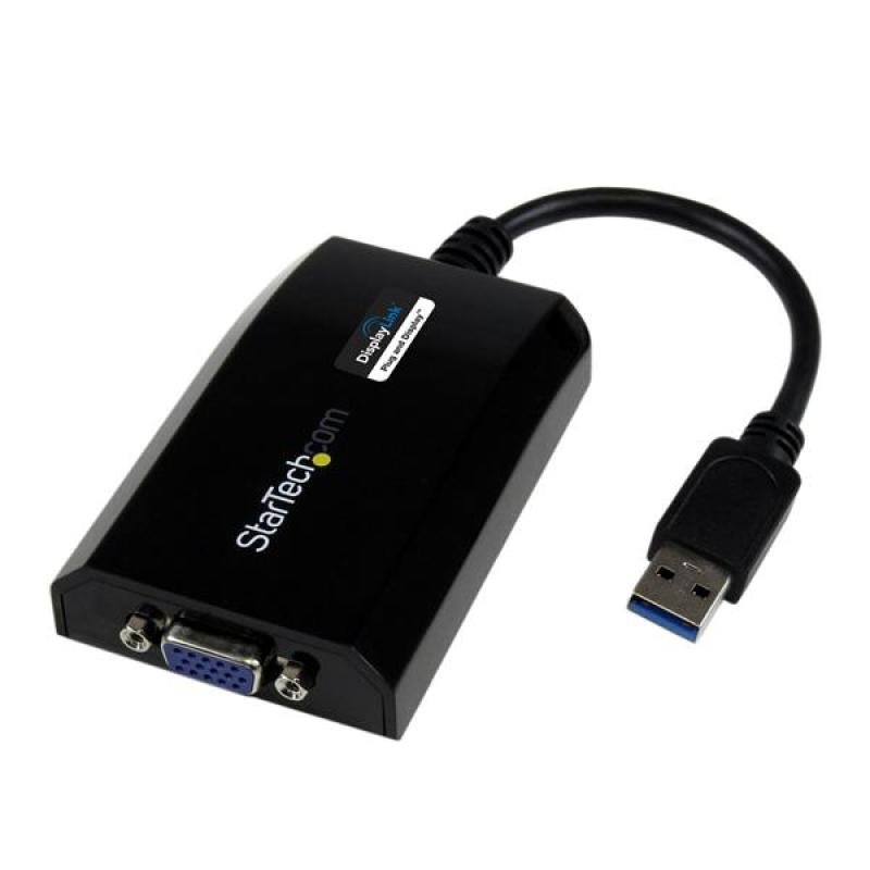 StarTech.com USB 3.0 to VGA External Video Card Multi Monitor Adapter for Mac and PC - 1920x1200 / 1