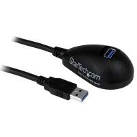5 Ft Black Desktop Superspeed Usb 3.0 Extension Cable - A To A M/f