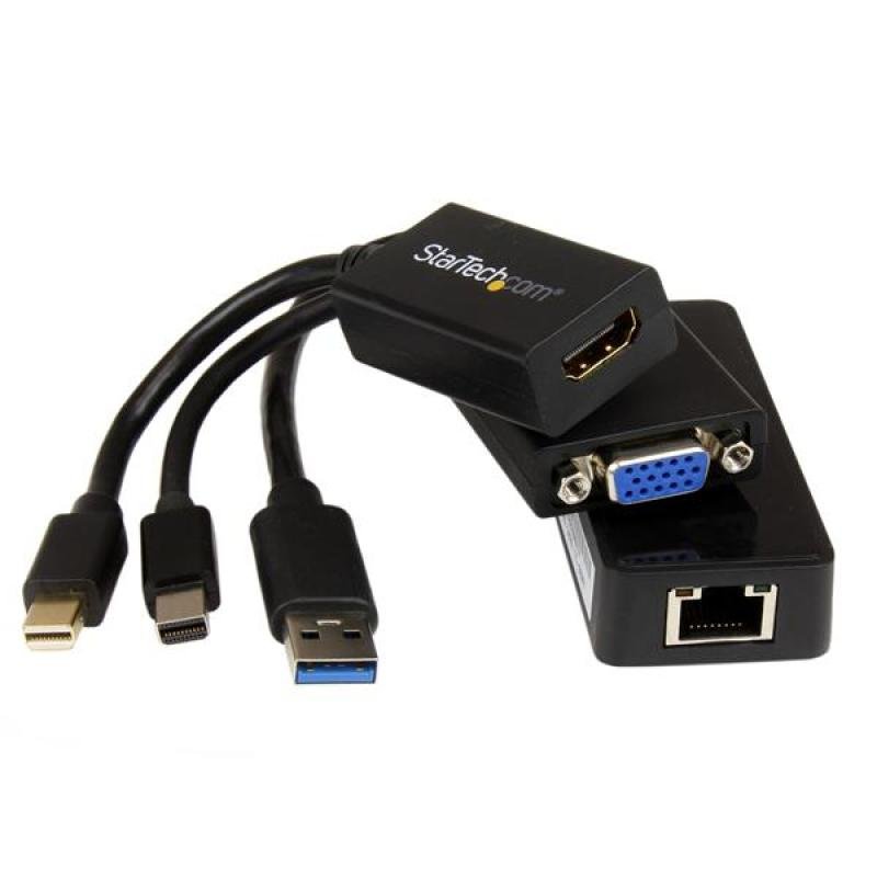 StarTech.com Microsoft Surface Pro 3 HDMI VGA Gigabit Ethernet Adapter Kit