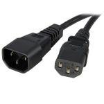 1m Standard Computer Power Cord Extension - C14 To C13