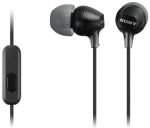 Sony MDR EX15AP Earphones - Black
