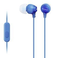 Sony EX15 Blue Mobile In Ear Headphones