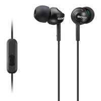 Sony EX110 Black Mobile In Ear Heaphones