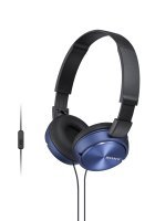 Sony ZX310 Blue Mobile Over Ear Headphones