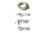 VISION TECHCONNECT V2 LITE 10M CABLE PACKAGE Includes: 1 x VGA Cables, 3.5mm Minijack cable (for PC audio), 1-phono cable (for composite video), 2-phono cable (for stereo audio)