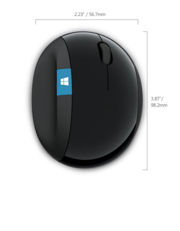 Microsoft Sculpt Ergonomic Wireless Mouse Ebuyer Com