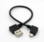 3m USB 2.0 A Right Angle Male to Micro-USB B Right Angle Male Cable