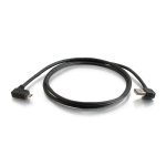 C2G 2m USB 2.0 A Right Angle Male to Micro-USB B Right Angle Male Cable