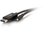 Cbl/2m Mini DisplayPort to DP Black