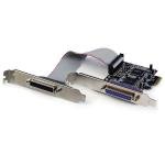 Startech 2 Port Pci Express / Pci-e Parallel Adapter Card - Ieee 1284 With Low Profile Bracket