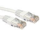 Cables Direct 0.25M  UTP Moulded Cat6 Patch Cable, White