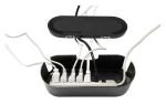 Dline Cable Tidy Unit Black