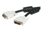 StarTech.com 3m DVI-D Dual Link Cable - Male to Male DVI-D Digital Video Monitor Cable - 25 pin DVI-D Cable M/M Black 3 Meter - 2560x1600