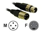 C2G, Pro-Audio XLR Male To XLR Female, 10m