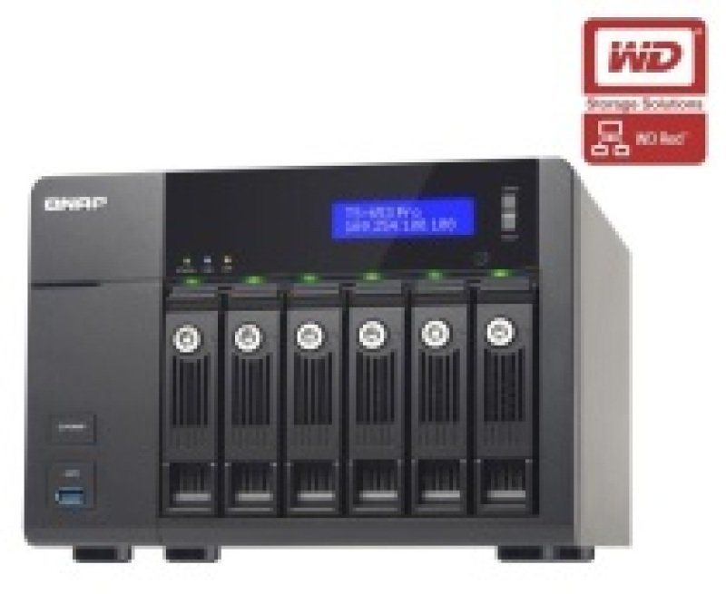 QNAP TS-653 Pro 24TB 2G RAM 6 Bay NAS | Ebuyer.com