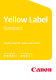 Canon Yellow Label A4 80gsm White Printer Paper - 500 Sheets