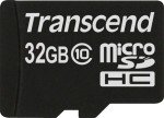 Transcend Premium (32GB) Micro SDHC Flash Card Without Adaptor (class 10)