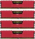 Corsair Vengeance Lpx Red 32gb Kit (4x8gb) Ddr4 2666mhz Standard Dimm