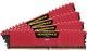 Corsair Vengeance LPX Red 16GB Kit (4x4gb) DDR4 2400mhz Standard Dimm