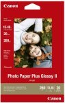 Canon Plus II PP-201 5"x7" 260gsm Glossy Photo Paper - 20 sheets