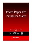 Canon Pro Premium PM-101 A4 210gsm Matte Photo Paper - 20 Sheets