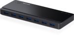 TP-Link USB 3.0 7-Port Hub with UK power adaptor and 1m USB 3.0 cable - UH700