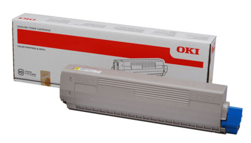 OKI C711 Yellow Toner Cartridge