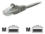 Belkin Tradepack, One Cat5e Snagless Patch Cable (Grey), 10m