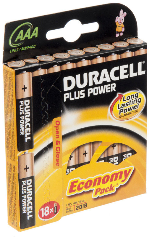 Duracell Aaa Plus Power Batteries 8636