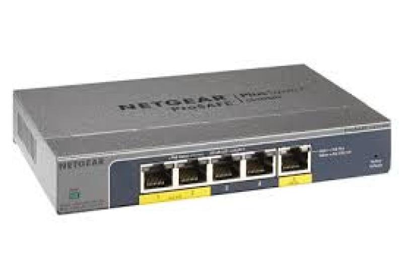 NETGEAR ProSAFE 5-Port POE/PD Gigabit Plus Switch