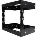 Startech 8U Open Frame Wall Mount Equipment Rack - Adjustable Depth