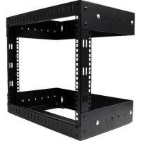 Startech 8U Open Frame Wall Mount Equipment Rack - Adjustable Depth