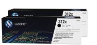 HP 312X High-Yield Black Toner Cartridge - Dual Pack - CF380XD