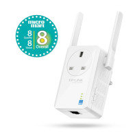 TP-Link TL-WA860RE 300Mbps WiFi Range Extender with AC Passthrough