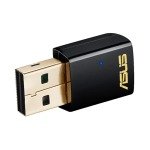 Asus USB-AC51 AC Dual-band Wireless-AC600 USB Adapter, WPS, Graphical Easy Interface