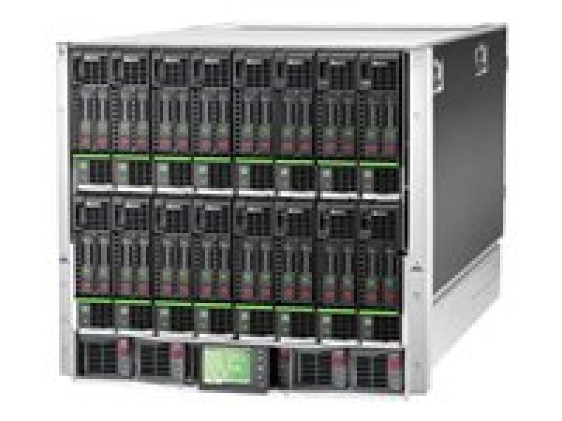 HPE BLc7000 Platinum Enclosure w/ 1 Phase 2 Power Supplies 4 Fans ROHS Trial Insight Control License