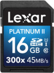 Lexar Platinum II 300x SDHC 16GB (Class 10) UHS 1 Memory Card