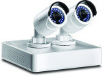 TRENDnet TV-NVR104K - 4-Channel 2 Camera Full HD PoE NVR Kit