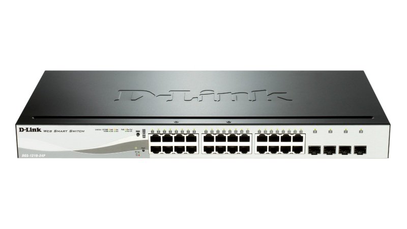 D-Link Web Smart DGS-1210-24P 24 Port Managed Switch