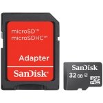 SanDisk SDSDQM-032G-B35A 32GB Class 4 microSDHC Card + SD Adapter