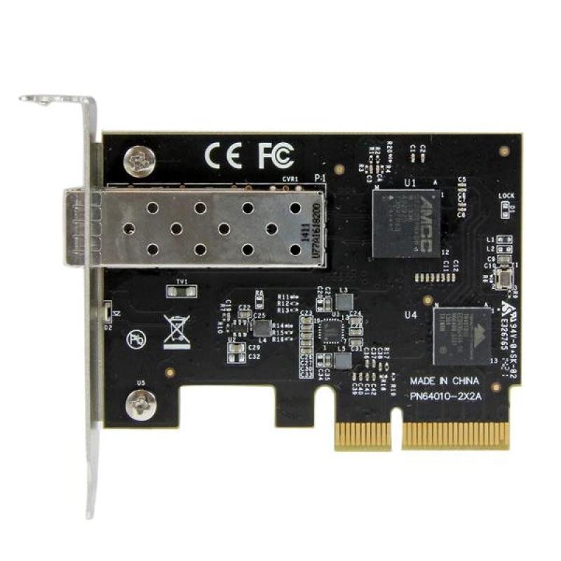 Pci Express 10 Gigabit Ethernet Fiber Network Card W/ Open Sfp+ - Pcie ...