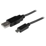 StarTech 3m Long Mobile Charge Sync USB To Slim Micro USB Cable For Smartphones And Tablets - 24/30 Awg