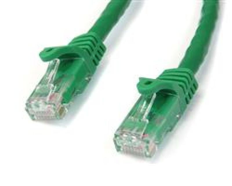 StarTech Cat6 Patch Cable With Snagless RJ45 Connectors   0.5m  Green