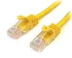 StarTech Cat5e Patch Cable With Snagless RJ45 Connectors 2M Yellow
